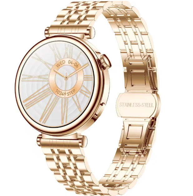 Women's Smart Watch – Magnetic Charging, IP68 Waterproof & Fitness Tracking