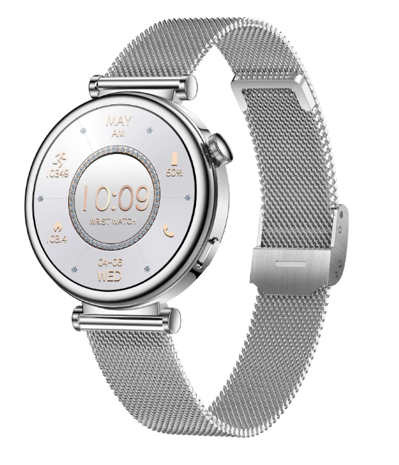 Women's Smart Watch – Magnetic Charging, IP68 Waterproof & Fitness Tracking
