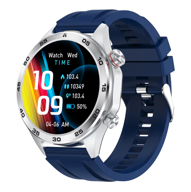 Smartwatch – IP68 Waterproof with Heart Rate & Blood Pressure Monitoring