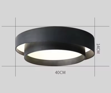 Modern LED Ceiling Light – Dimmable Remote-Control Fixture for Home & Office