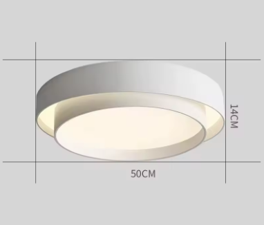 Modern LED Ceiling Light – Dimmable Remote-Control Fixture for Home & Office