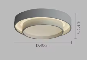 Modern LED Ceiling Light – Dimmable Remote-Control Fixture for Home & Office