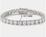 Moissanite Vintage Bracelet – 925 Sterling Silver Unisex Jewelry SF