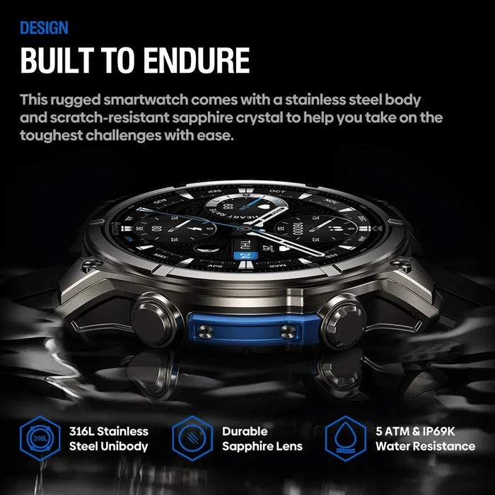 Voice Calling Smartwatch – AMOLED Display & Advanced Health Tracking SF