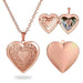 Custom Photo Locket Necklace – Personalized Heart Pendant for Men/ Women SF