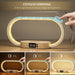 Dimmable LED Bedside Lamp – Touch Control with Wireless Charging & Clock Display - Samanta Factory