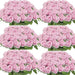 Artificial Velvet Roses – 50PCS Long-Stem Flower Bouquet SF