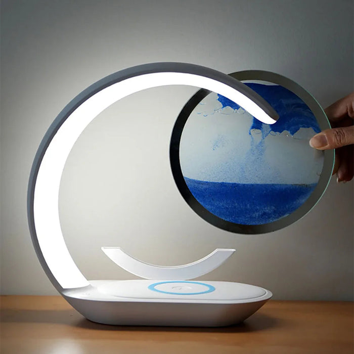 Smart Night Light – Wireless Charging & Adjustable Brightness SF