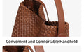 Woven Bucket Tote Bag for Women – Large Crossbody Hobo Shoulder Bag for Summer - Samanta Factory