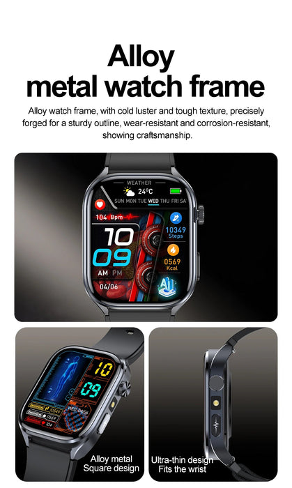 Health Smartwatch – ECG & AI Five-Organ Monitoring SF