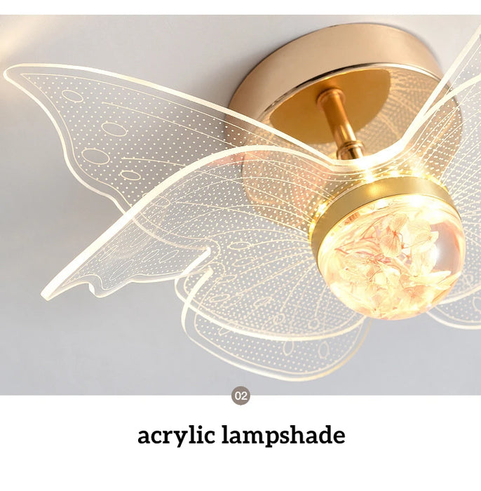 Crystal Pendant Light – Modern Loft Hanging Lamp with Iron & Glass Design
