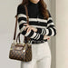 High-Quality PU Leather Handbag for Women – Animal Print Casual Tote, Versatile Fashion Bag - Samanta Factory