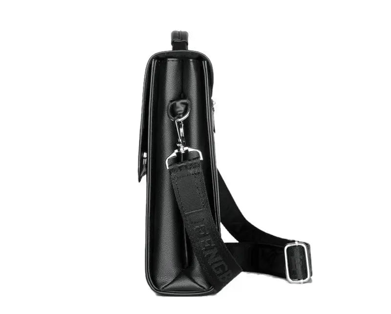 Men’s Business Briefcase – PU Leather Shoulder & Crossbody Bag SF