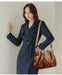 Luxury Casual Tote Bag for Women – High-Quality Soft Leather Designer Handbag & Purse - Samanta Factory