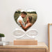 Custom LED Night Light – Personalized Wooden Acrylic Design Samanta Factory