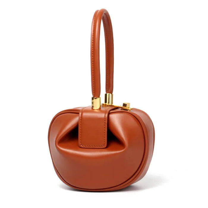 Leather Bucket Bag – Stylish Shoulder Handbag for Women - Samanta Factory