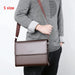 Men’s Business Briefcase – PU Leather Shoulder & Crossbody Bag SF