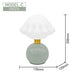 Modern LED Table Lamp – Dimmable Frosted Glass Shade - Samanta Factory
