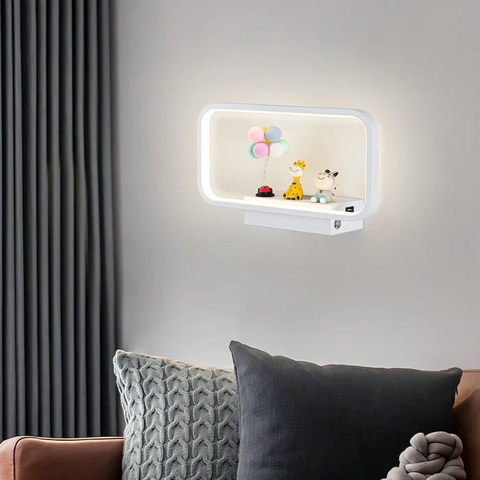Modern Wall Light – Infinite Dimming LED for Bedroom & Living Room Ambience