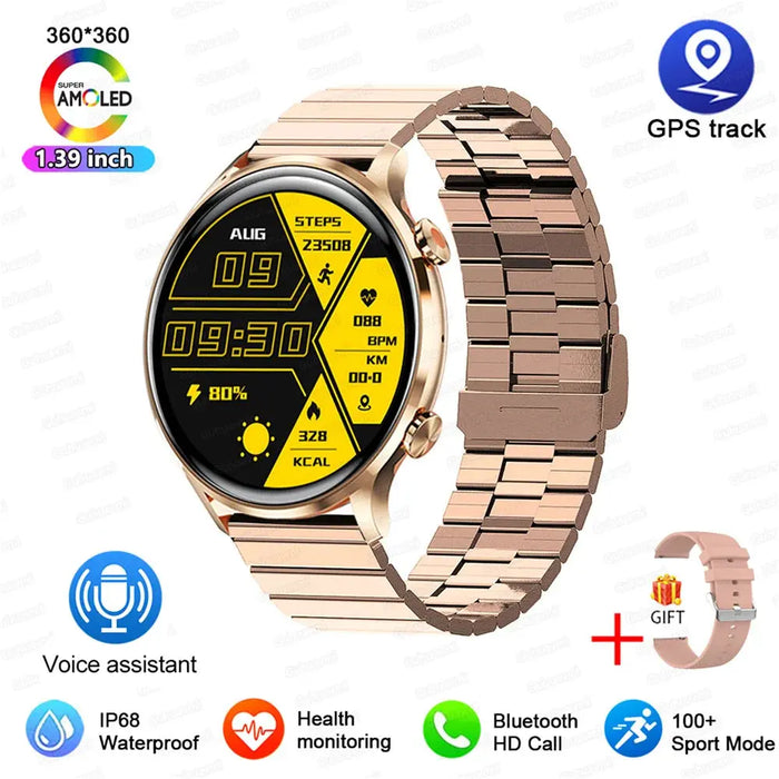 Bluetooth Calling Smartwatch – Fitness & Health Tracking SF