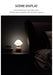 Modern LED Table Lamp – Dimmable Frosted Glass Shade - Samanta Factory