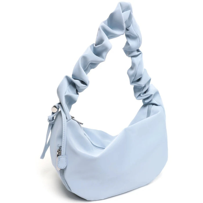 PU Leather Shoulder Bag – Versatile Solid-Color Satchel