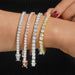 Moissanite Tennis Bracelet – Certified 925 Sterling Silver with D Color VVS1 Stones - Samanta Factory