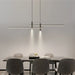 Modern LED Pendant Light – Adjustable Aluminum Chandelier with Dimmable Lighting - Samanta Factory