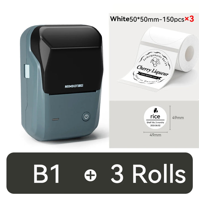 Thermal Label Maker – Bluetooth Portable Printing Samanta Factory