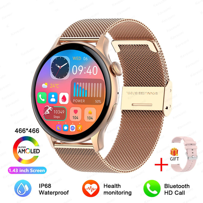 Smart Watch – AMOLED Display with Bluetooth Calling SF