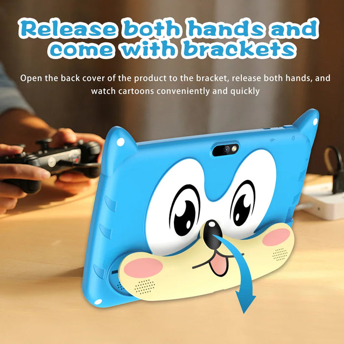 BDF 7-Inch Kids Tablet – Android 13 with 64GB Storage, Dual Cameras & Parental Controls