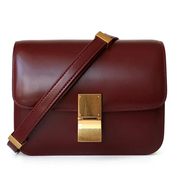 Cow Leather Flap Bag – Soft Shoulder for Women SF
