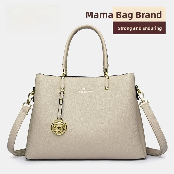 Elegant Commuter Tote Bag – Spacious Unisex Handbag with Detachable Strap - Samanta Factory