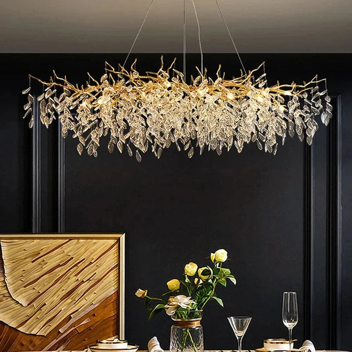 Crystal Chandelier – Modern Indoor Villa Lighting SF