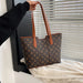 Luxurious Women’s Leather Shoulder Bag – Stylish Microfiber Synthetic Leather Casual Tote - Samanta Factory