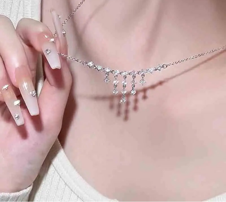 Moissanite Pendant Necklace – Certified 925 Sterling Silver Elegance SF