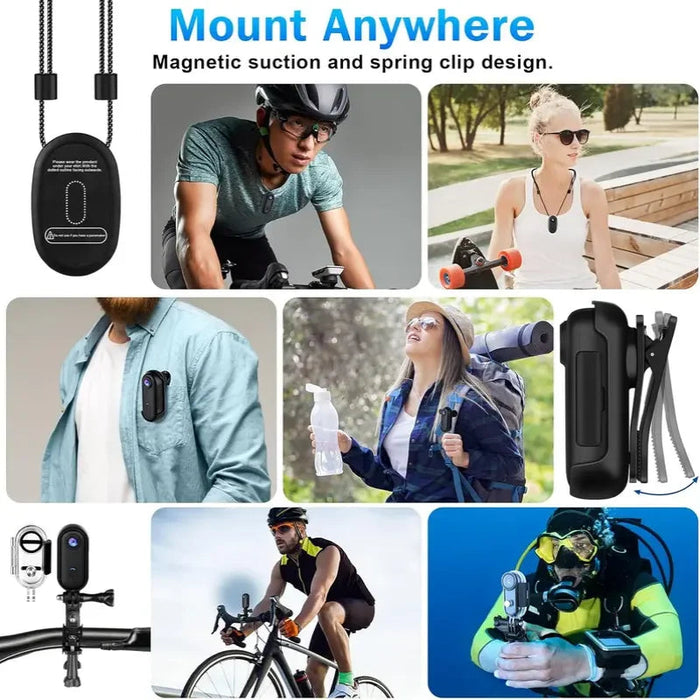 Mini Body Camera – Hands-Free Full HD Recording Samanta Factory