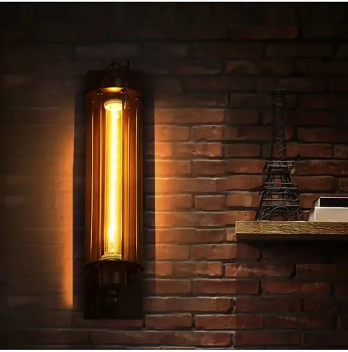 Traditional Wall Lamp – Iron LED Fixture for Vintage-Inspired Interiors