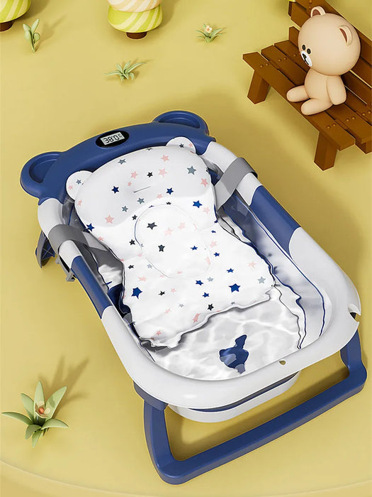Foldable Silicone Baby Bath Tub – Soft & Safe Bathtub for Newborns & Toddlers - Samanta Factory