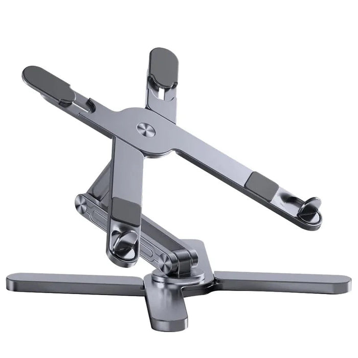 Foldable Laptop Stand 360°Rotation Notebook Table Aluminum Alloy Holder Portable Book Tablet Bracket with Heat Dissipation SF