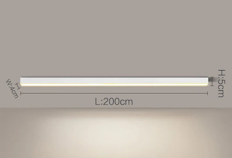 Modern LED Ceiling Light – Sleek Aluminum Design for Home Interiors - Samanta Factory