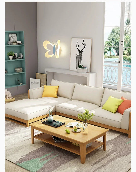 Butterfly Wall Lamp – Colorful LED Acrylic Light for Kids’ Room & Nursery