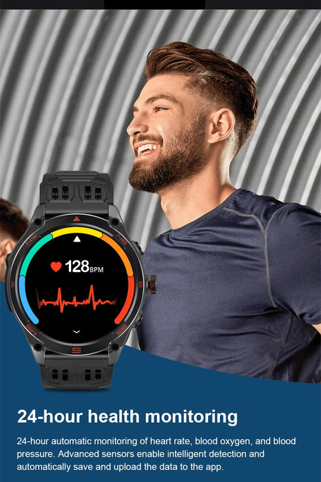 Unisex GPS Smart Watch – AMOLED Display with 170+ Sports Modes SF
