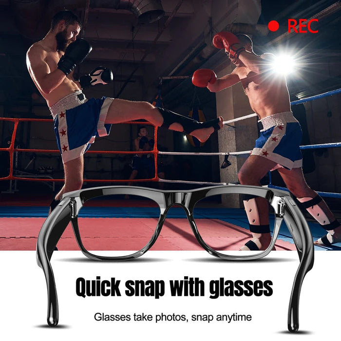 AI Smart Glasses with 6K Camera & Translation – Bluetooth Calling Music Photochromic Eyewear SF
