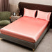 KISS NEST Satin Bed Sheet Set – Smooth 200TC Polyester, Twin to King Sizes - Samanta Factory