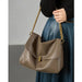 Leather Crossbody Bag - Vintage Soft Flap Style SF