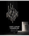 Modern Pendant Light – Luminous Acrylic with Brushed Aluminum Finish - Samanta Factory