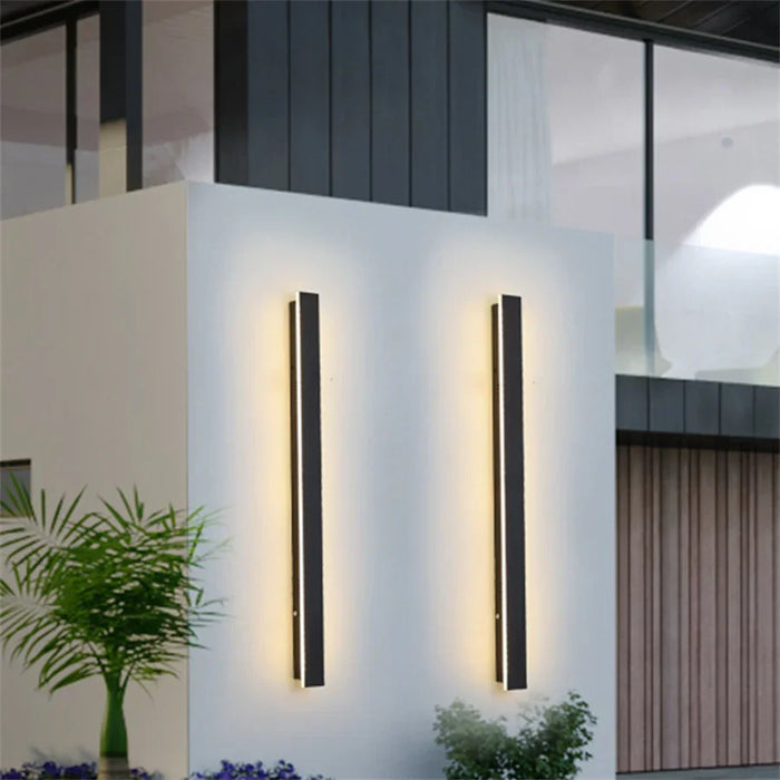 Waterproof LED Wall Light – IP65 Outdoor Strip Lamp for Garden, Patio & Corridor
