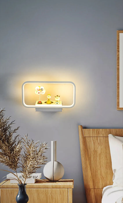Modern Wall Light – Infinite Dimming LED for Bedroom & Living Room Ambience