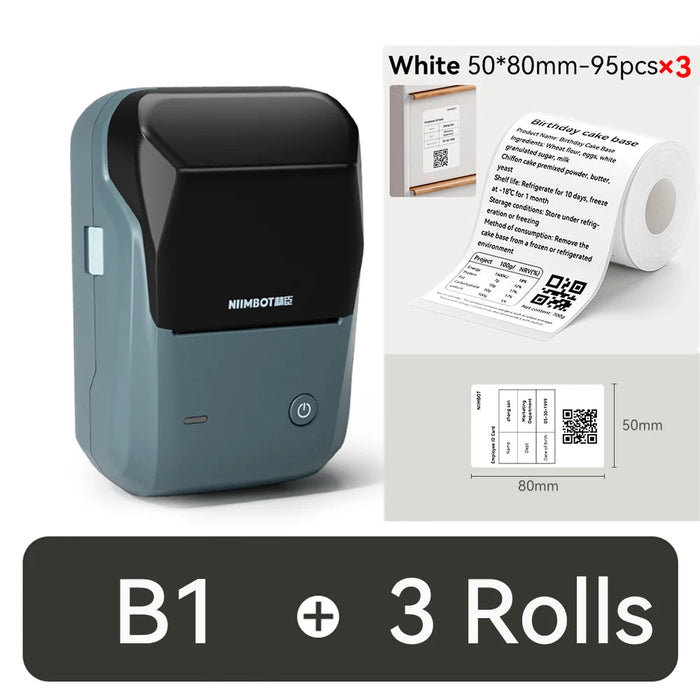 Thermal Label Maker – Bluetooth Portable Printing Samanta Factory